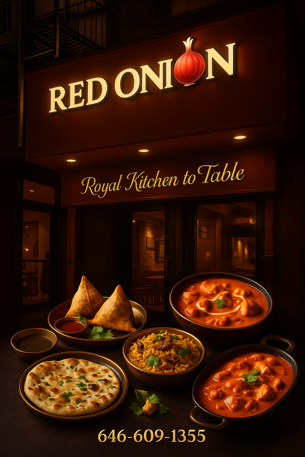 Chef Varunsingh Goud - Founder of Red Onion NYC